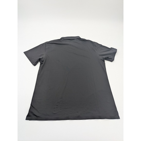 Graphene-X Men's L Black Polo Shirt Athletic Performance Short Sleeve Stretch - Picture 6 of 6